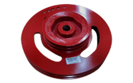 Polea triturador de paja